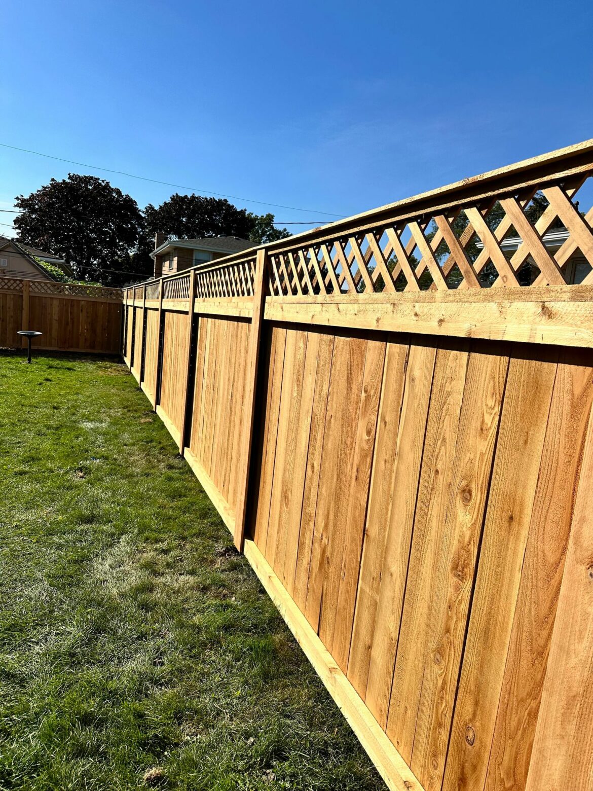 Wooden Fence Project 1