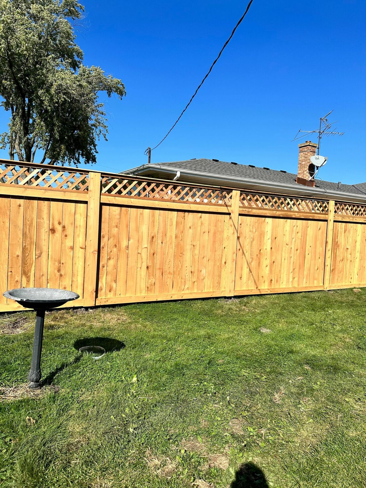 Wooden Fence Project 1