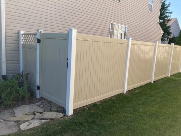 44 PVC Fence