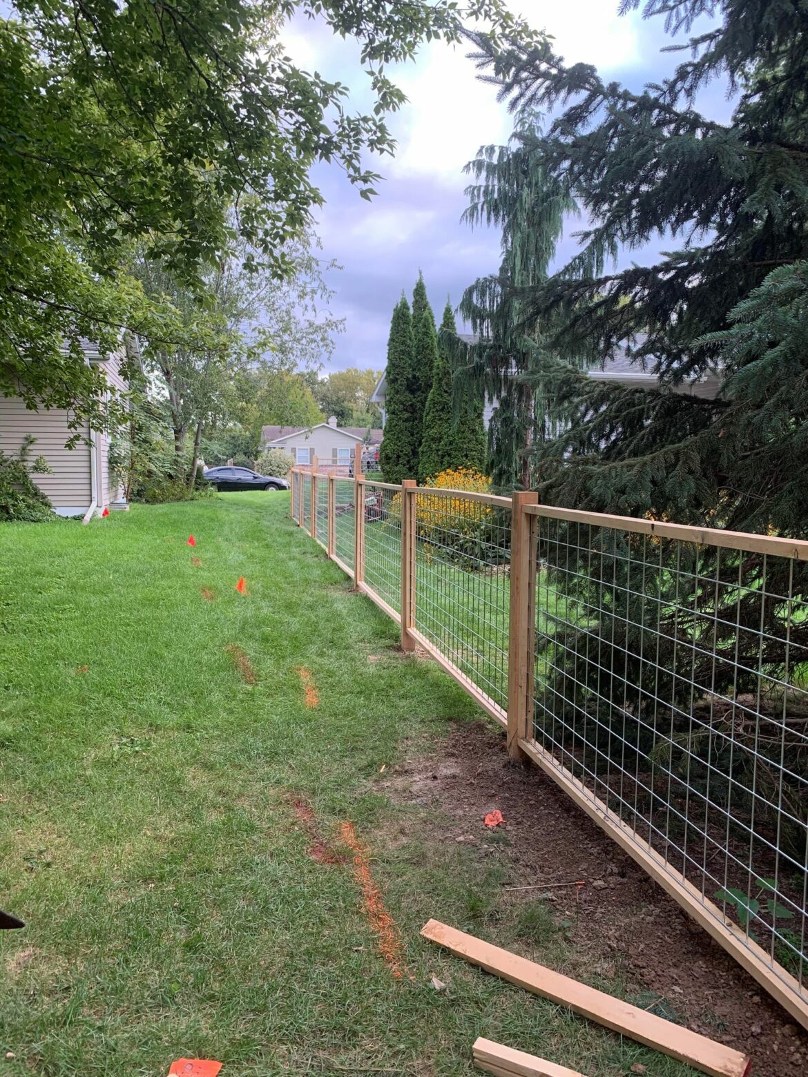 Wooden Fence Project 4