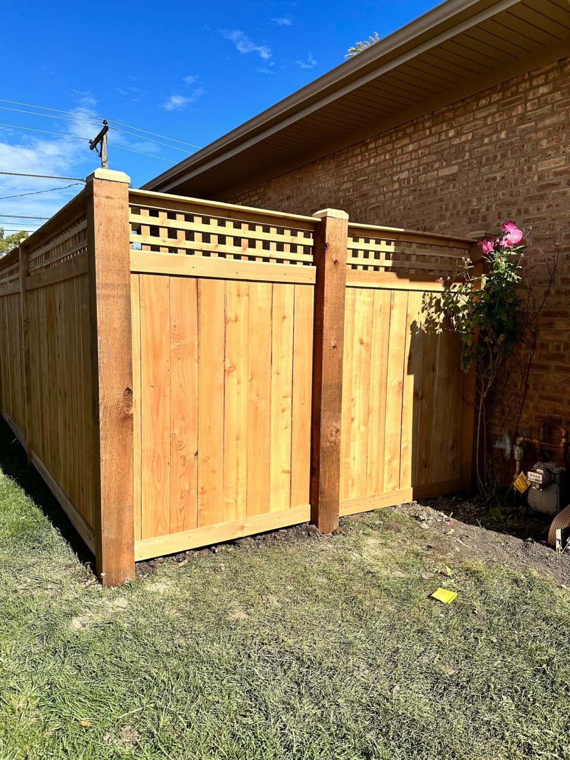 Wooden Fence Project 1