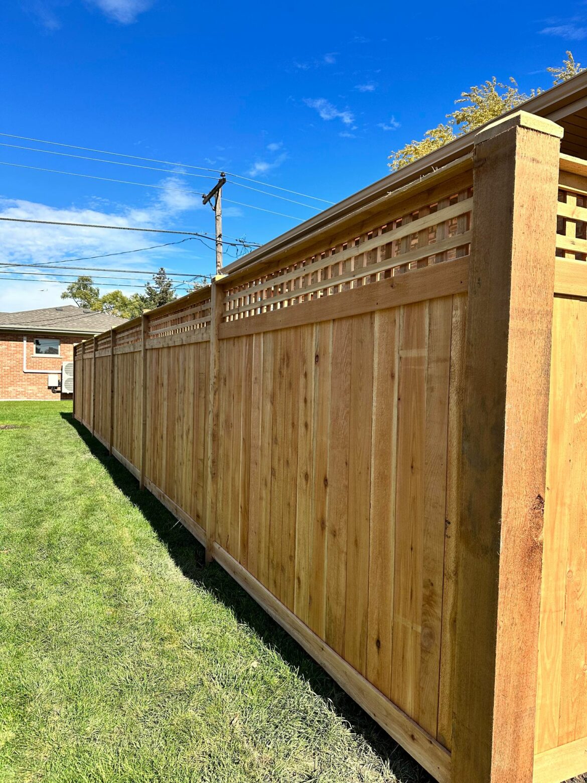 Wooden Fence Project 1