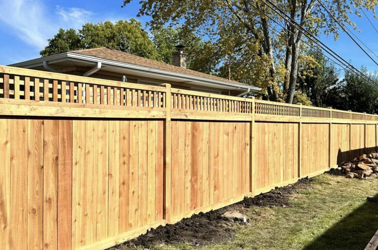 Wooden Fence Project 1